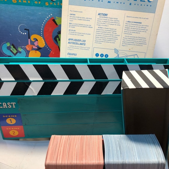 Milton Bradley Guesstures The Game of Split Second Charades Vintage 1990s - Picture 3 of 13